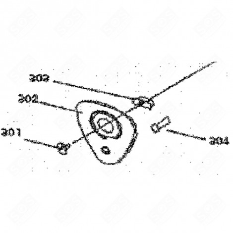 THERMOSTAT (REPÈRE 303) FRIGO, RÉFRIGÉRATEUR, CONGÉLATEUR - 620A06