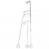 Balconnet bouteilles (repère 16)