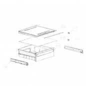 Bac à légumes (repère 1468)