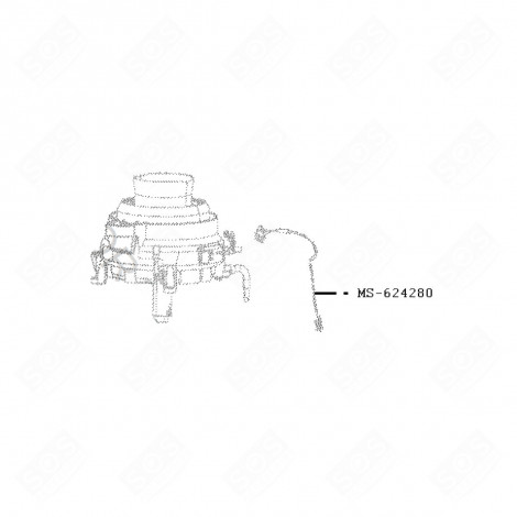 FAISCEAU + FUSIBLE NESPRESSO VERTUO PLUS CAFETIÈRE, MACHINE À CAFÉ - MS-624280