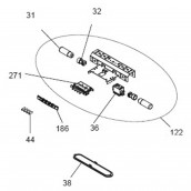 Support lumière (repère 32) d'origine