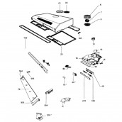 Bandeau silver (repère 122) d'origine