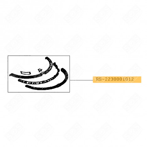CARTE ÉLECTRONIQUE / CAPTEUR ASPIRATEUR ROBOT - RS-2230001012