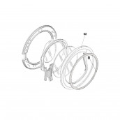 Encadrement hublot repère 062