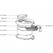 Cuve + résistance (repère SS-991052)