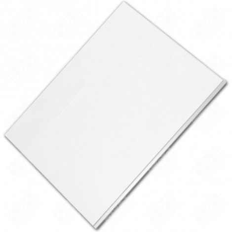 CLAYETTE, ÉTAGÈRE DESSUS BAC À LÉGUMES NUE (SANS PROFILE) (244 0)        -              490X368 MM FRIGO, RÉFRIGÉRATEUR, CONGÉLATEUR - 480132102583