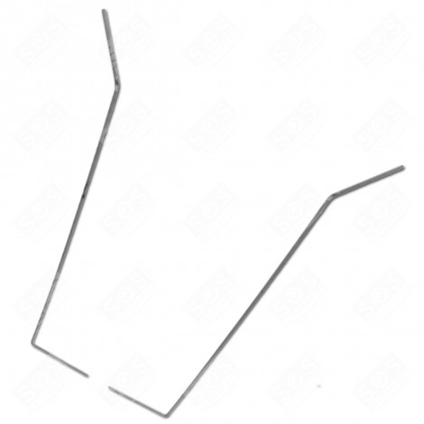 CHARNIÈRE DE PORTE (2 PIÈCES) MACHINE À LAVER, LAVE-LINGE - 55X3439, 57X2197