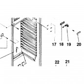 Charnière centrale (repère 19)
