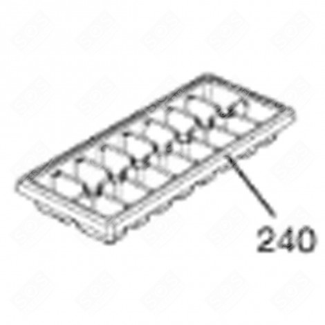 COUVERCLE BAC À GLACE (REPÈRE 240) D'ORIGINE FRIGO, RÉFRIGÉRATEUR, CONGÉLATEUR - C00507314, C00292198