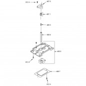Arbre transmission convoyeur (repère 406 8)
