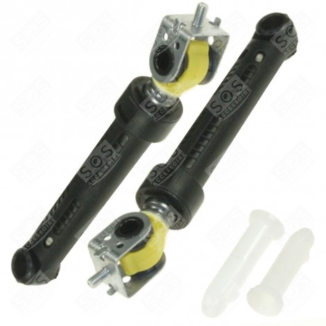 LOT DE 2 AMORTISSEURS D'ORIGINE 210 MM MACHINE À LAVER, LAVE-LINGE - C00286060, 482000023249