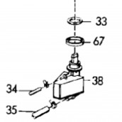 Joint puit pressostat (repère 33)