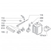 Support poussoir (repère 614)