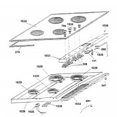 Couvercle. Tableau de bord  (repère 1032)