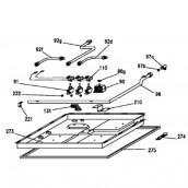 Ecrou de commutateur (repère 90g)