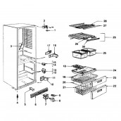 Enjoliveur de clayette (repère 27)