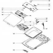 Dessus d'habillage (repère 127)