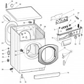Couvercle blanc (repère 32)