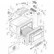 Panneau postérieur de porte (repère 52)