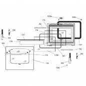 Vitre extérieure de porte (repère 178)
