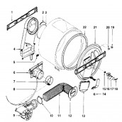 Porte assemblée (repère 1)