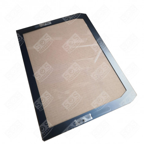 VITRE INTÉRIEURE DE PORTE AVEC CLIP BOULE          -            501X380 MM FOUR, CUISINIÈRE - AS0022695