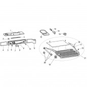 Douille de lampe (repère 14) d'origine