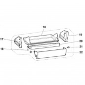 Clayette, étagère (repère 16)