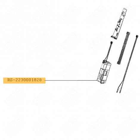 BATTERIE.LI-ION + FUSIBLE ASPIRATEUR - RS-2230001828