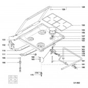 Couvercle (repère 128) Couvercle (repère 128)