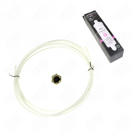 KIT FILTRE À EAU D'ORIGINE  (AVEC TUYAU + RACCORD) FRIGO, RÉFRIGÉRATEUR, CONGÉLATEUR - 3219JA3001P