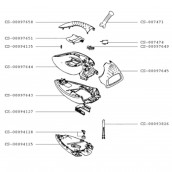 Dessus de  poignée (repère CS-00097650) Dessus de  poignée (repère CS-00097650)