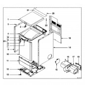 Plinthe (repère 17)