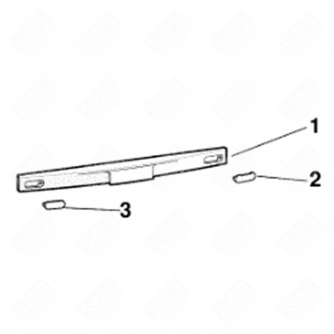 TABLEAU DE BORD (REPÈRE 1) FRIGO, RÉFRIGÉRATEUR, CONGÉLATEUR - C00142361