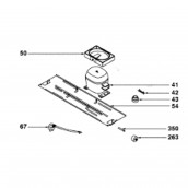 Axe de roulette (repère 350) Axe de roulette (repère 350)