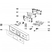 Touche fonctions (repère 104)
