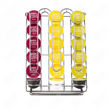 DISTRIBUTEUR 18 CAPSULES DOLCE GUSTO PREMIUM CAFETIÈRE, MACHINE À CAFÉ - XB201000
