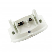 Arrière de poignée blanc