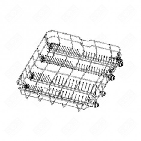 PANIER INFÉRIEUR LAVE-VAISSELLE - 34421606, 12976000003132
