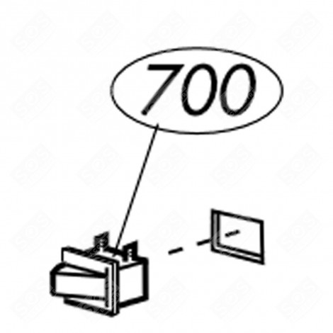 INTERRUPTEUR FRIGO, RÉFRIGÉRATEUR, CONGÉLATEUR - 4094920285