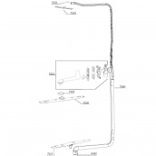 Tuyau d'arrivée (repère 7260)
