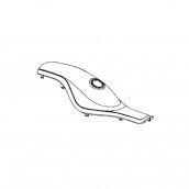 Enjoliveur supérieur bleu