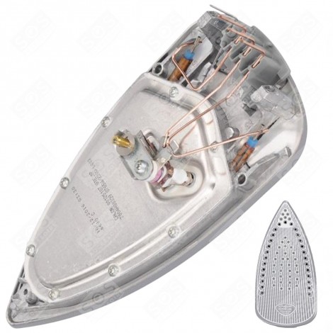 SEMELLE COMPLÈTE AVEC THERMOSTAT CENTRALE VAPEUR, FER À REPASSER - CS-00113818, CS-00098350