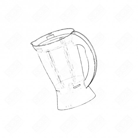 BOL BLENDER (MIXEUR) NU ROBOT MÉNAGER - MS-5975709, SS-989942