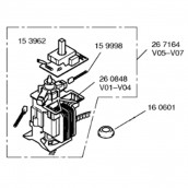 Moteur (repère 260848)