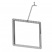 Joint Porte Freezer Noir