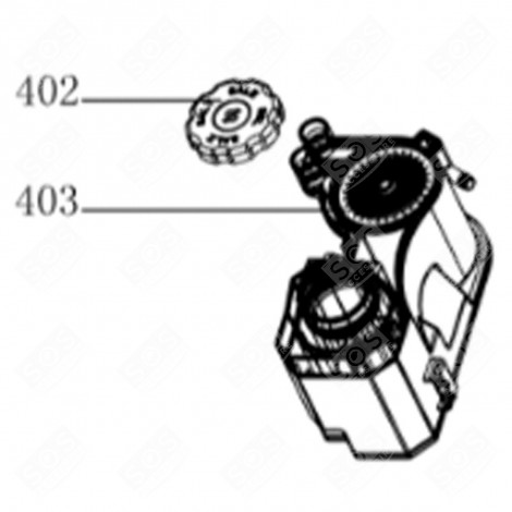 ADOUCISSEUR (REPÈRE 403) LAVE-VAISSELLE - LA001138