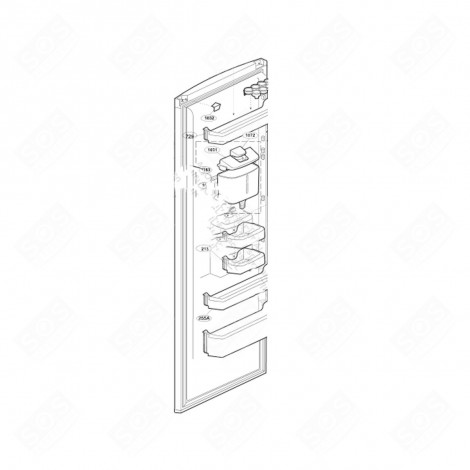 JOINT DE PORTE FRIGO, RÉFRIGÉRATEUR, CONGÉLATEUR - 5999771700