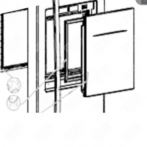 FILTRE US COMPLET (REPÈRE 74) FRIGO, RÉFRIGÉRATEUR, CONGÉLATEUR - FR004939
