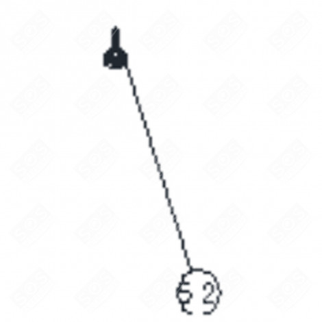 PIED RÉGLABLE (REPÈRE 5.2) FRIGO, RÉFRIGÉRATEUR, CONGÉLATEUR - FR005464